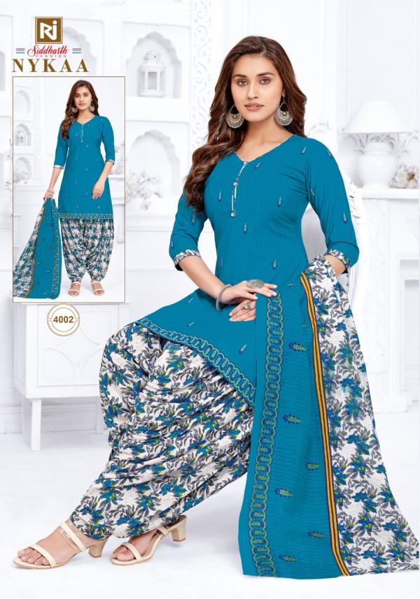 siddharth-nykaa-vol-4 Cotton Designer Exclusive Patiyala Dress Material